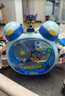 汪汪隊(duì)立大功（PAW PATROL）雙飲杯兒童水杯小學(xué)生寶寶學(xué)飲吸管款大容量水壺雙蓋杯-阿奇款 曬單實(shí)拍圖