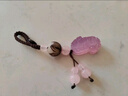 樂蕾迪瑪瑙玉髓粉貔貅鑰匙扣汽車旺運掛件情侶男女創(chuàng)意 粉玉髓小蓮花款  曬單實拍圖