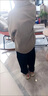 G.DUCKKIDS男童春裝套裝2025新款潮寶寶洋氣男孩衣服兒童裝春秋季痞帥氣小童 杏色三件套 襯衫+打底衫+褲子 110 碼 曬單實拍圖