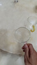 唯銘諾四色高硼硅耐熱玻璃杯套裝家用帶把水杯子玻璃茶杯  四支裝400ML 曬單實(shí)拍圖