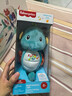 費雪（Fisher-Price）嬰兒健身架寶寶炫彩腳踏鋼琴健身器新生兒安撫音樂(lè )早教玩具禮物 新版聲光安撫海馬-藍色21072 曬單實(shí)拍圖