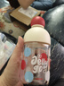綠珠紅鼻子玻璃杯雙層高硼硅玻璃水杯子牛奶咖啡小巧ins女生學(xué)生200ml 曬單實(shí)拍圖