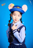 G.DUCKKIDS小黃鴨女童秋裝套裝朱迪兔子警官衣服2025新款兒童cos服裝春秋季 三件套 140 建議9~10歲【130-140cm】cm 曬單實(shí)拍圖