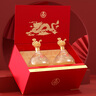 五糧液股份出品 金支玉液 濃香型白酒52度500ml*2瓶禮盒裝 中秋禮品送禮 曬單實(shí)拍圖