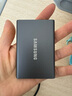三星（SAMSUNG）T7/T7shield/T9/移動(dòng)固態(tài)硬盤type-c接口NVMe加密移動(dòng)ssd游戲機(jī)大容量外置存儲(chǔ)15手機(jī)外錄直連安卓 T7 太空灰|金屬機(jī)身 名片大小 4TB 曬單實(shí)拍圖