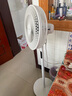 美的（Midea）【颶風(fēng)節(jié)能】七葉柔風(fēng)立式電風(fēng)扇/家用輕音落地扇/臺(tái)式小型風(fēng)扇/大風(fēng)力遙控定時(shí)搖頭風(fēng)扇 SAH35BSJ 曬單實(shí)拍圖