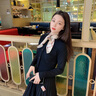 MITHAOL KUSC真絲絲巾桑蠶絲100%女士生日禮物方巾送老婆丈母娘 四方格子【心想事
