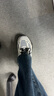 GXG男鞋復(fù)古慢跑鞋戶外厚底增高潮鞋休閑厚底運動鞋老爹鞋 灰色/米白/黑色 43 曬單實拍圖