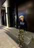卡圖弛美式hiphop迷彩牛仔褲男春秋季高街復古vibe風褲子港風百搭情侶褲 迷彩色 XL 曬單實拍圖