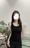 雅鹿免穿文胸帶胸墊一體螺紋吊帶背心女夏季外穿內衣薄款白色內搭打底 XFT200（帶胸墊）復古黑 L （100-120） 曬單實(shí)拍圖