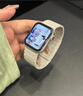 表帶哥適用蘋果手表表帶apple watch磁吸硅膠ultra2/iwatch s10/9/8/7/6腕帶SE/44/45/46/49mm星光色 曬單實(shí)拍圖