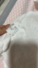 NASALIKE100%純棉夏季220g重磅網(wǎng)紅短款T恤女ins寬松百搭顯瘦短袖上衣女潮 DK37白色【100%純棉】 L 105-120斤 曬單實拍圖