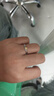 中國黃金橡樹木棉情侶戒指男女求婚對戒純銀七夕情人節(jié)禮物送女友老婆生日 橡樹木棉情侶戒指一對-【刻字】 曬單實拍圖