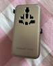 摩米士（MOMAX）雙AC超Mini自帶線100W全球通用轉(zhuǎn)換插頭出國(guó)旅行插座/國(guó)際萬(wàn)能旅行轉(zhuǎn)換器適用英歐美澳標(biāo)3C1A鈦金 曬單實(shí)拍圖