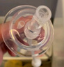 貢稚鴨嘴奶嘴適合貝親奶瓶配件吸管帶重力球適合貝親第3代奶瓶通用 十字口吸嘴帶重力球吸管2套裝【9個(gè)月-3歲左右】 曬單實(shí)拍圖