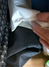 得力(deli)搬家打包袋 收納袋編織袋行李包大袋子衣服被子收納袋搬家神器 大容量200升 特大2只裝黑色 PG105 曬單實(shí)拍圖