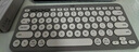 羅技（Logitech）時尚系列 K380 鍵盤 藍牙辦公鍵盤 無線鍵盤 女友 便攜超薄鍵盤 筆記本鍵盤 煙云灰 曬單實拍圖