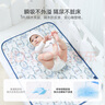 DOMIAMIA隔尿墊嬰兒可水洗新生兒寶寶兒童大號(hào)床墊姨媽月經(jīng)生理期護(hù)理墊 庫(kù)諾星愿（TPU防水層 母嬰A類(lèi)-摯柔棉） 60×90cm 曬單實(shí)拍圖