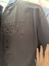 GXG男裝短袖圓領(lǐng)短袖T恤男士上衣25年夏新品 深灰色 180/XL 曬單實(shí)拍圖
