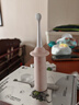 babycare兒童電動(dòng)牙刷寶寶嬰幼兒1-6-12歲軟毛充電防水星航電動(dòng)牙刷空鏡粉 曬單實(shí)拍圖