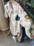 歡喜小熊嬰兒包屁衣純棉衣服背心哈衣爬服夏裝男無(wú)袖連體衣夏季薄款 曬單實(shí)拍圖