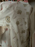 棉芹嬰兒衣服春秋季初生純棉睡衣幼兒哈衣爬服寶寶新生兒衣服冬季打底 泰迪熊【2件裝 四季款】 73cm (建議7-9個(gè)月15-18斤) 曬單實(shí)拍圖