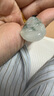 六福珠寶翡翠觀音吊墜男女款玉掛墜配頸繩 WLP012B 總重約6.07克 曬單實拍圖