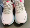 匹克態(tài)極千里跑步鞋男鞋厚底緩震慢跑鞋訓練鞋冬季透氣回彈運動(dòng)鞋男女 【女款】乳白/粉-功不糖捐 36 曬單實(shí)拍圖