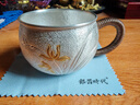 銀器時代銀杯子足銀999梅蘭竹菊主人杯功夫茶具大容量品茗茶杯咖啡養(yǎng)生杯 空谷幽蘭大款150克280毫升 足銀999+證書 曬單實拍圖