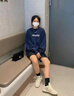 莆田純原新款84米白粉三葉草潮流情侶透氣男女百搭運動(dòng)休閑鞋耐磨 84牛仔藍 44 曬單實(shí)拍圖