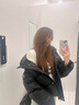 瑪嬌媚（Majiaomei）羽絨棉服女短款2025冬季新款韓版小個(gè)子寬松面包服加厚棉衣外套女 雪香綠 M 曬單實(shí)拍圖