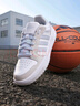 adidas ENTRAP休閑低幫運(yùn)動(dòng)板鞋少年感復(fù)古籃球鞋男女阿迪達(dá)斯   白色/淺藍(lán)/灰色   38 曬單實(shí)拍圖