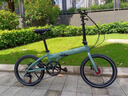 KOSDA科盛達折疊自行車(chē)KA100成人可折疊車(chē)自行車(chē)折疊變速自行車(chē)超輕 20寸黑色|禧瑪諾7速+鋁車(chē)架+碟剎 曬單實(shí)拍圖