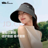 蕉下（beneunder）防曬帽遮陽(yáng)帽女夏季可折疊蛋卷帽大帽檐防紫外線(xiàn)防曬戶(hù)外登山 【升級款】深花灰 曬單實(shí)拍圖