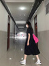 衣然呈品黑色連衣裙女小個(gè)子2025夏季新款赫本風(fēng)高級(jí)感黑裙顯瘦法式長裙女 黑色 M 【建議95-110斤】 曬單實(shí)拍圖