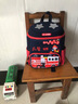 奧郎幼兒園書(shū)包1-6歲兒童背包水桶款包輕便萌寵卡通時(shí)尚防走失背包 消防車(chē)寶藍小號（身高80-110cm） 曬單實(shí)拍圖