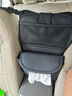 齊選汽車(chē)中間座椅置物袋車(chē)載收納掛袋多功能中控儲物車(chē)上前排收納用品 【曜石黑】置物袋【買(mǎi)前請測量】 曬單實(shí)拍圖