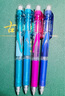 派通（Pentel）AZ125R自動鉛筆 0.5mm一二年級小學生書寫鉛筆繪圖考試用活動鉛筆尾帶橡皮 天藍單支裝 曬單實拍圖