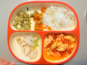 世喜寶寶硅膠餐盤嬰兒分格兒童餐盤吸盤一體自主進食吃飯輔食餐具學(xué)生 曬單實拍圖