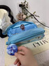 穗雪敖丙哪吒入學(xué)文具套裝小學(xué)生開學(xué)季必備學(xué)習(xí)用品新生入學(xué)全套物品實(shí)用型文具禮盒兒童節(jié)禮物男孩 【10層大容量】藍(lán)色筆袋（無(wú)贈(zèng)品） 曬單實(shí)拍圖