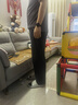 貓人休閑褲男士【冰氧吧5.0】青年夏季薄款高端垂墜感闊腿冰絲長褲男 曬單實(shí)拍圖