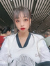 回力（Warrior）V領(lǐng)撞色短袖T恤女2025年夏季性感辣妹修身ins風(fēng)潮流百搭休閑上衣 曬單實(shí)拍圖