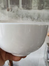 瓷俠客陶瓷早餐碗飯盒泡面碗食堂打飯專(zhuān)用碗帶蓋帶把手可微波冰箱保鮮碗 白瓷 泡面碗（骨瓷蓋） 曬單實(shí)拍圖