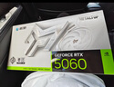 影馳GeForce RTX 5060 DLSS 4 黑悟空神話(huà)游戲臺(tái)式機(jī)電腦獨(dú)立顯卡 RTX5060 金屬大師 白金版 OC 曬單實(shí)拍圖