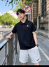 駱駝（CAMEL）絲光珠地棉POLO衫男士透氣刺繡翻領(lǐng)商務(wù)休閑短袖春夏季M14BA5E114 曬單實拍圖