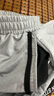 Foss Phil黑色休閑褲男士薄款夏季寬松潮流大碼百搭運(yùn)動(dòng)長(zhǎng)衛(wèi)束腳褲子男款 YKYP-A05淺灰 3XL 【推薦160-169斤】 曬單實(shí)拍圖
