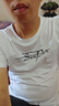 花花公子（PLAYBOY）短袖T恤男圓領(lǐng)夏季男士半袖寬松上衣服高端休閑潮牌薄款體恤 曬單實(shí)拍圖