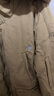 U.S. POLO ASSN.US保羅羽絨服男中青年外套連帽冬季保暖白鴨絨工裝外套男百搭男裝 卡其7018 M 165（105-120斤左右） 曬單實(shí)拍圖