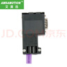 艾莫迅兼容西門子DP總線連接器Profibus RS485接頭dp頭接頭6ES7972-0BA12 972-0BA12-0XA0【90度不帶編程口】 曬單實拍圖