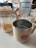 沃德百惠（WORTHBUY）兒童水杯316不銹鋼防摔吸管杯敞口刻度喝水杯牛奶杯寶寶學(xué)飲杯子 316吸管杯-麗蒂熊 1個 270ml 曬單實拍圖